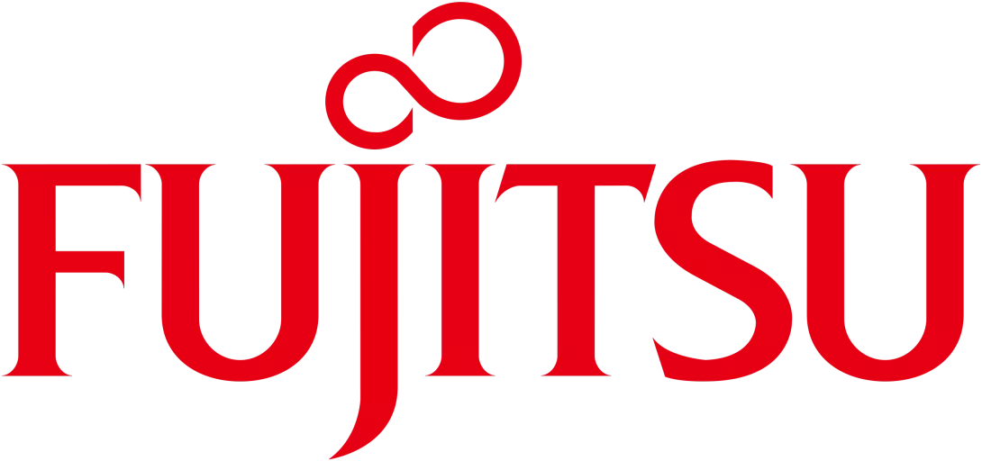 Logo firmy Fujitsu.